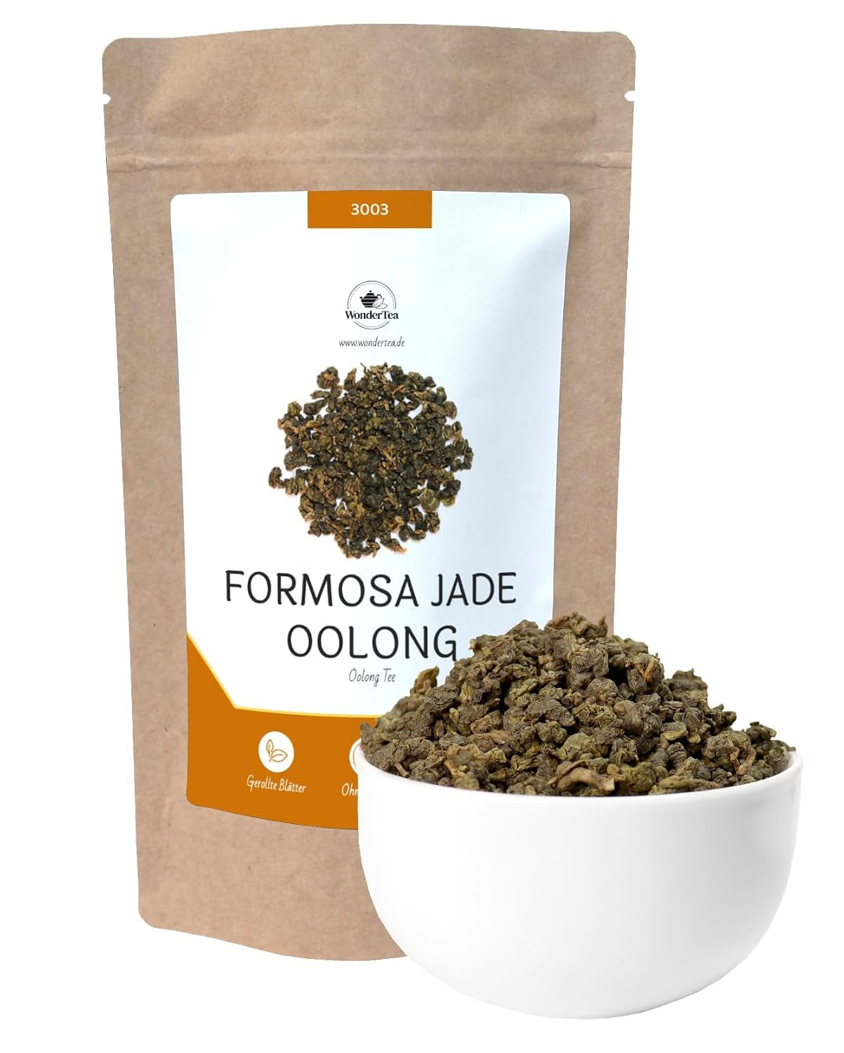 Formosa Jade Oolong, Tung Ting Jade Oolong, Premium Semi-Fermented Tea with Green Tea Character, Taiwanese Nantou Tea | Wondertea Formosa Jade Oolong Tea (100 g)