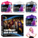 Halloween Tillfällig Hårfärgning 4 Färger Hårfärg Vax Styling Hårton För män Kvinnor Till Halloween Cosplay Party Hårfärgning Naty Shop Standardtitel