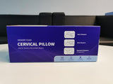 Nacksmärtskudde, ergonomisk ortopedisk nackkudde, sidobaksida buken Memory Foam Kudde, Antisnarkningskudde för män kvinnor (62 * 34,5 * 12/8cm) Cervikala ortopediska kuddar Naty Shop