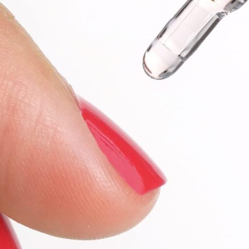 LALILL Nagelbandsolja 75Ml - Himbeere Nagelpflegeöl - Nagelöl Pflege Für Nägel Nagelhaut - SPA Maniküre Nageldesign Hände - Vegansk - Med pipett