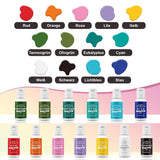 Blandning av oljor, oljebaserad rosa matfärg, högkoncentrerad, för choklad, fondant, kakor, kakbakning, macarons, DIY-tårtdekorering, degpålägg - 20 ml