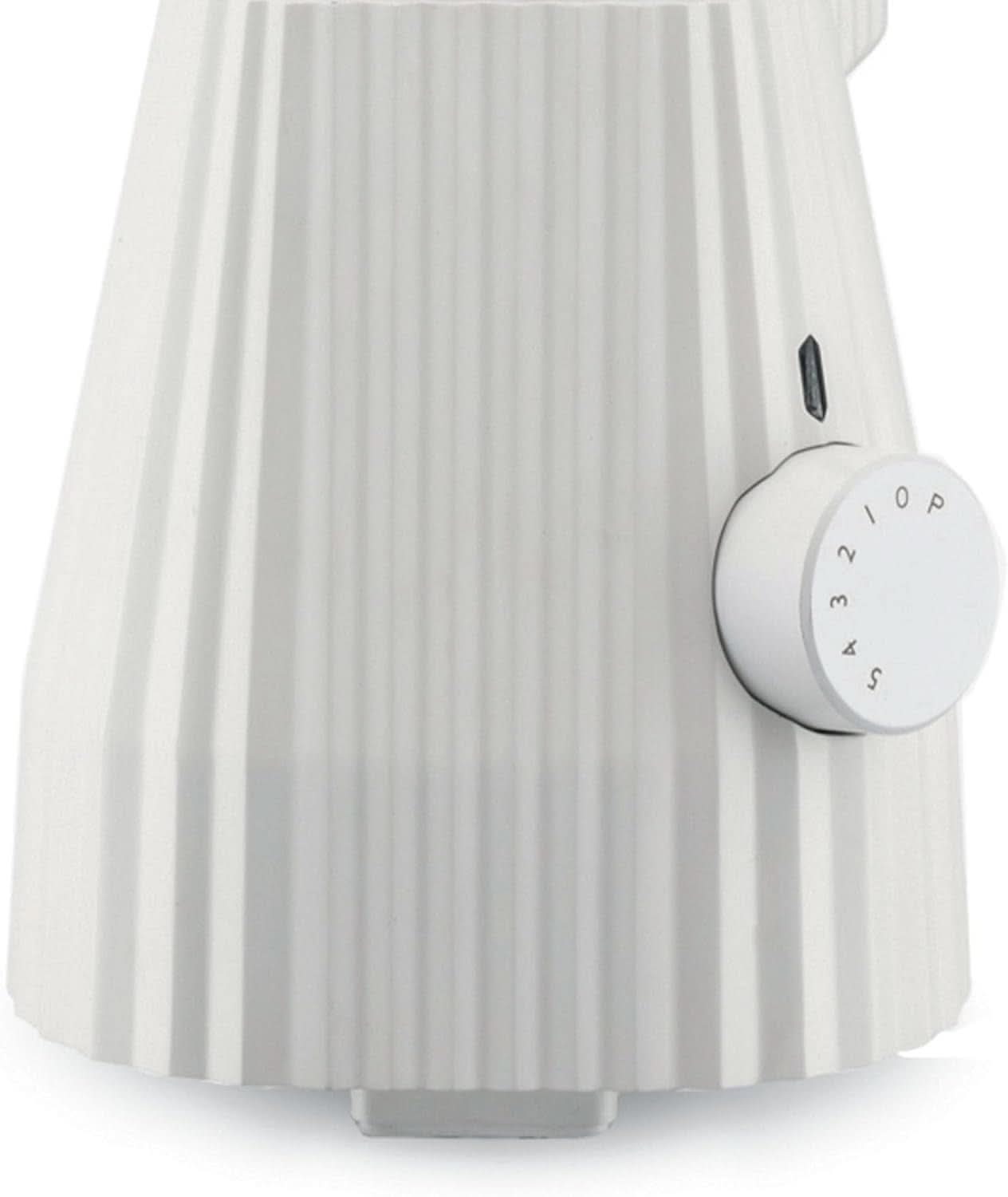 Alessi Plissé MDL09 W - Blender med graderad karaff, termoplastisk harts, Kitchen Naty Shop