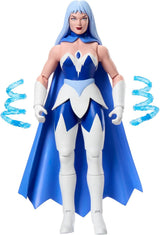 Masters of the Universe Origins Action Figure Cartoon Collection Frosta, cirka 14 cm lång, från 1980-talets TV-serie, prinsessa av makt med iskraft, detaljerad design och cape, JBM87 Actionfigurer Naty Shop