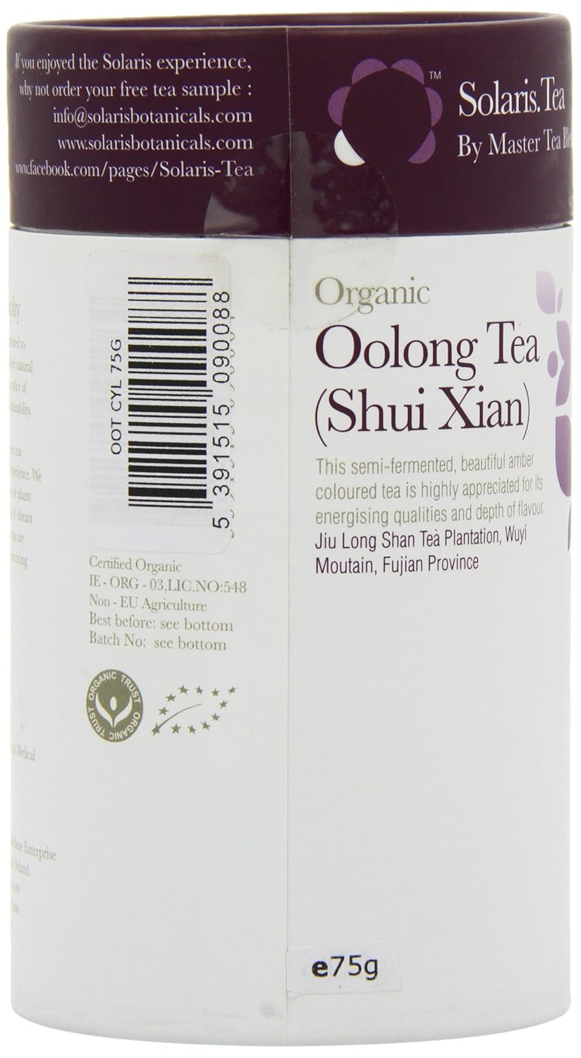 Ekologisk Oolong (Shui Xian), förpackning med 1 (1 x 75 g)