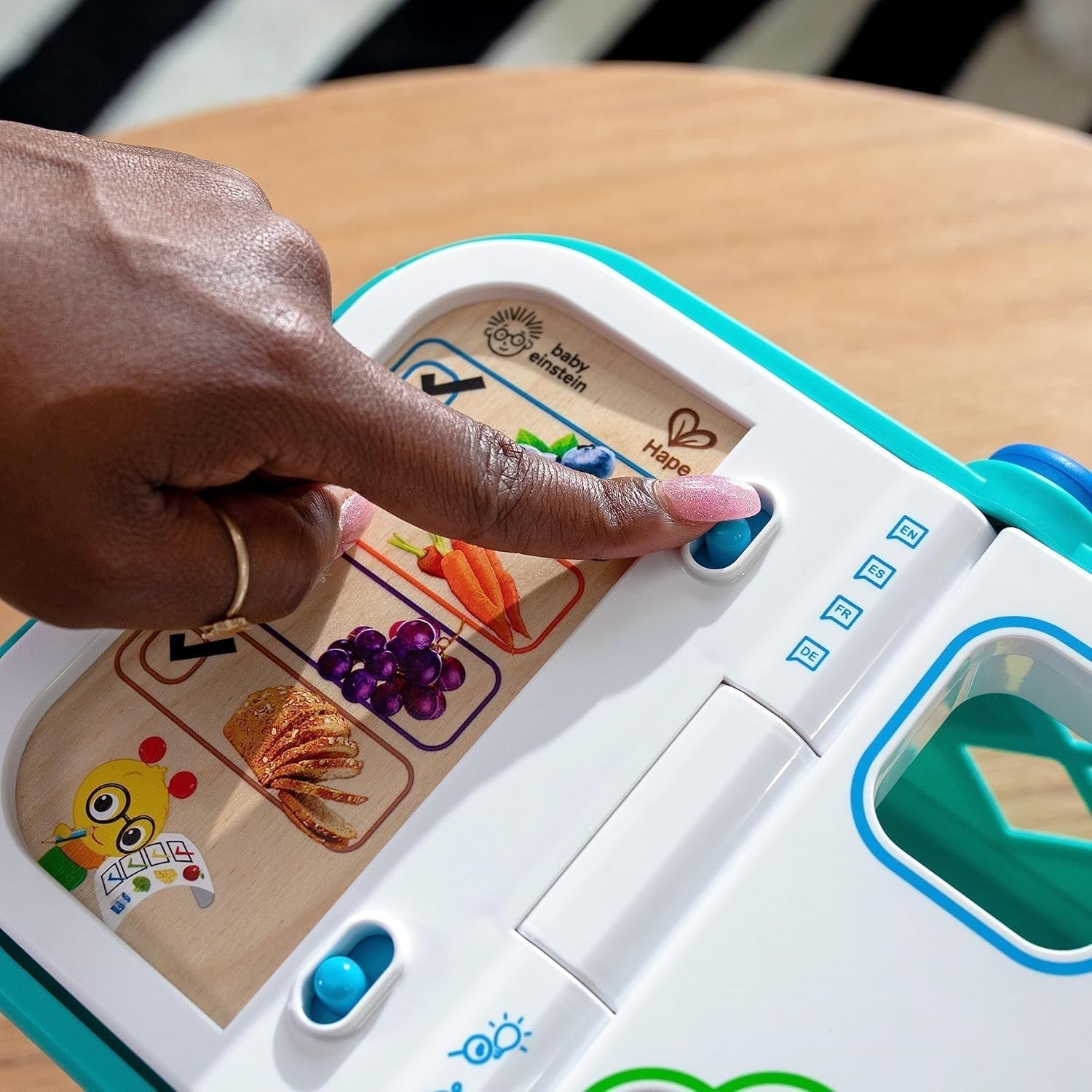 Baby Einstein + Hape Magic Touch Registrera dig för att kolla in leksak, med riktiga ljud och musik, från 9 månader och uppåt Bebe Toys Naty Shop