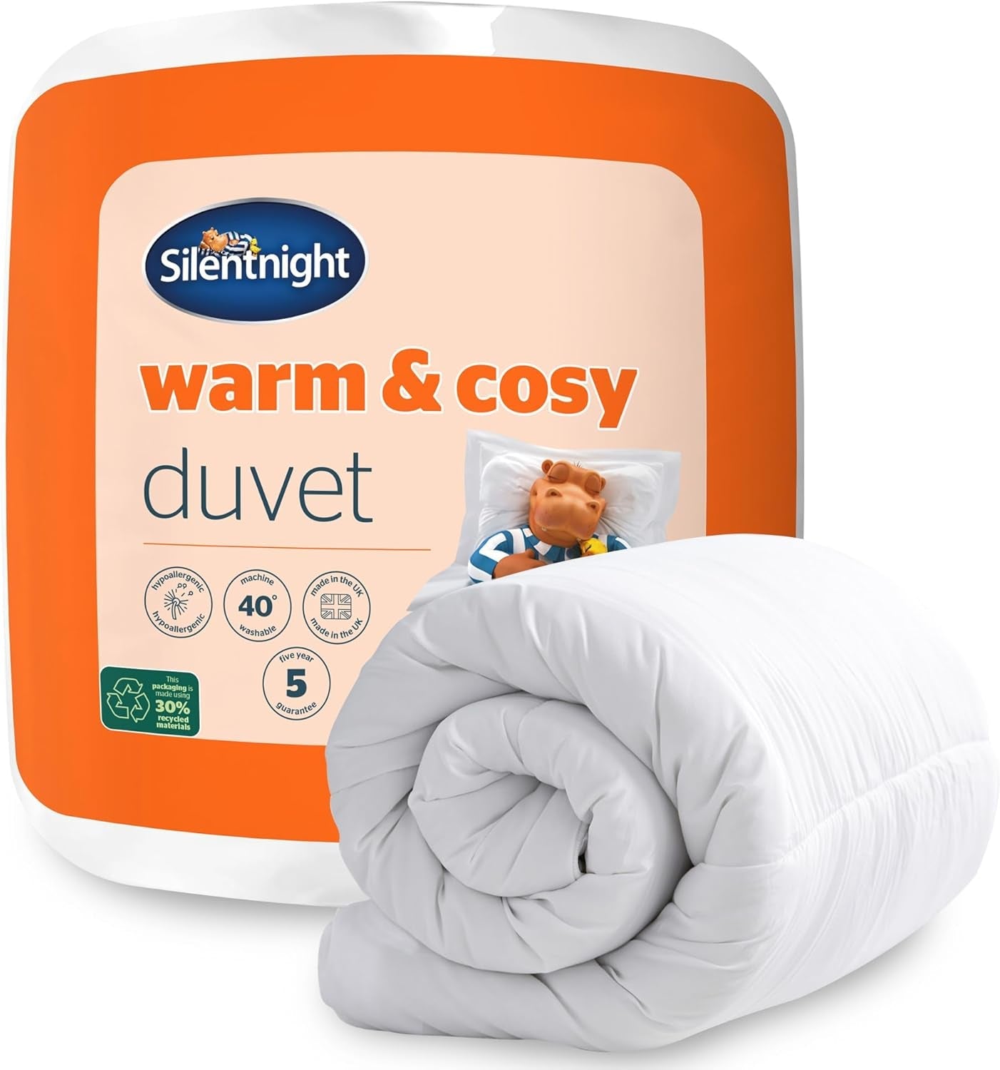 Silentnight Varmt Och Mysigt Täcke - 15 Tog - enkelsäng 135 X 200Cm Täcken och täcken Naty Shop Enkelsäng 15 Tog