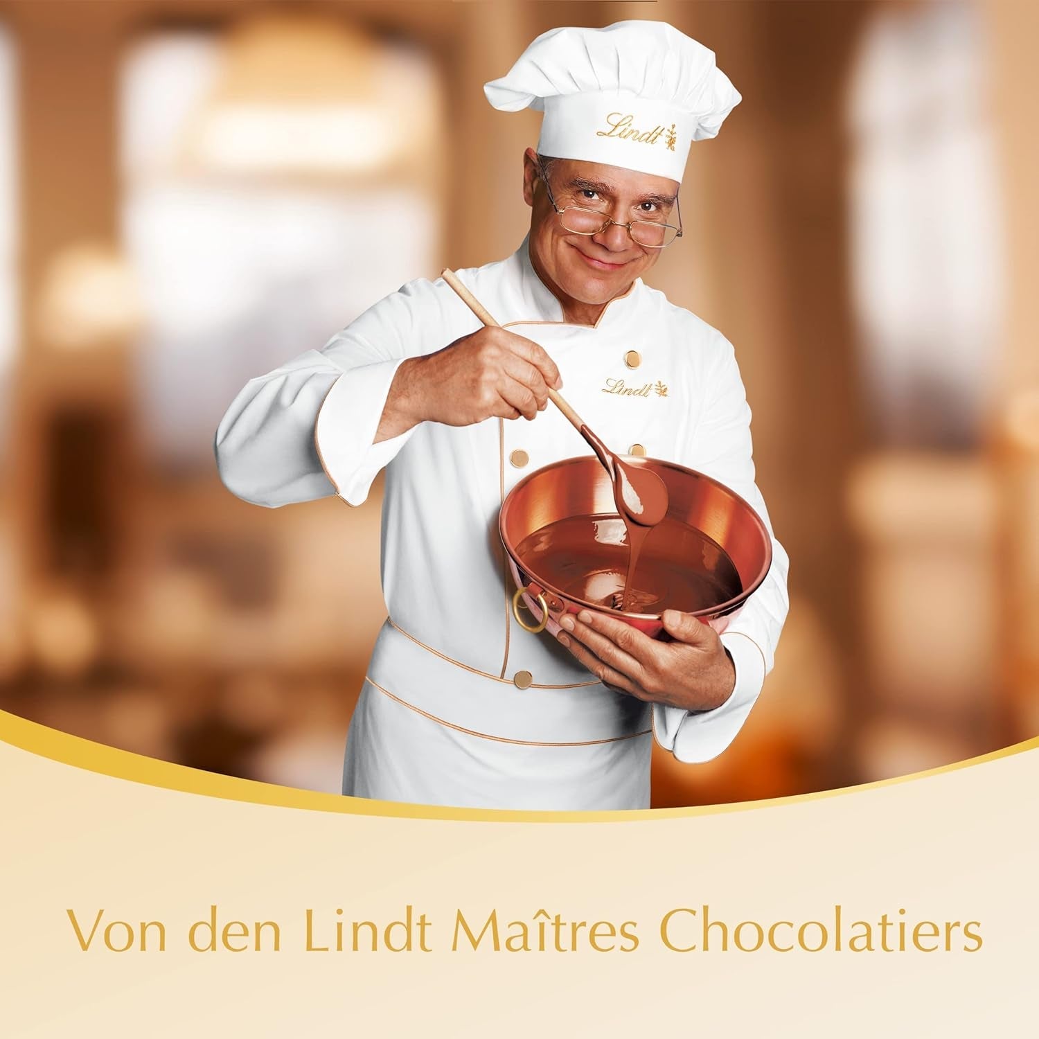 Lindt vita chokladbollar LINDOR | 137g påse | Ca. 10 vita chokladbollar med smält-i-mun-fyllning | Gåva av choklad | Choklad present