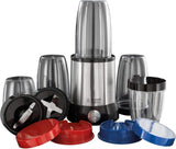 Russell Hobbs Mixer [Multifunktions- Standmixer] Nutriboost (inkl. 5 Bpa-Freie Und Spülmaschinengeeignete Behälter + Deckel, 22 000 U/Min, 0,9 Ps-Motor) Elektrisk, Smoothie-Maker 23180-56 Kitchen Naty Shop