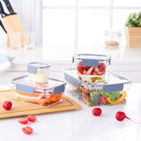 Amazon Basics Tritan keep-fresh burk med förslutning, 11-pack, (11 lådor + 11 lock), klara matförvaringslådor Naty Shop