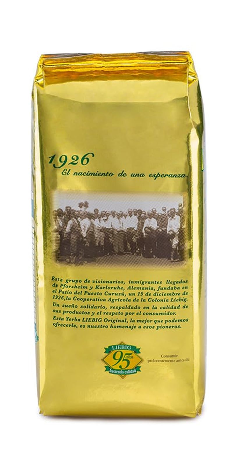 Liebig Original 500G - Mate Tea från Argentina med bitar av stjälk