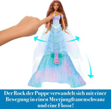 Mattel Disney Princess Ariel Doll, Inspirerad av filmen The Little Mermaid, Transformation: Mermaid-Man Toy, Mobile, Disney Presents, 3 Year Old Toys, HLX13 Naty Shop Dolls