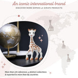 Sophie the Giraffe - Presentförpackning för baby + bitring - 100 % naturgummi - Aktivitetsset för bebisar - Leksak för tidig inlärning