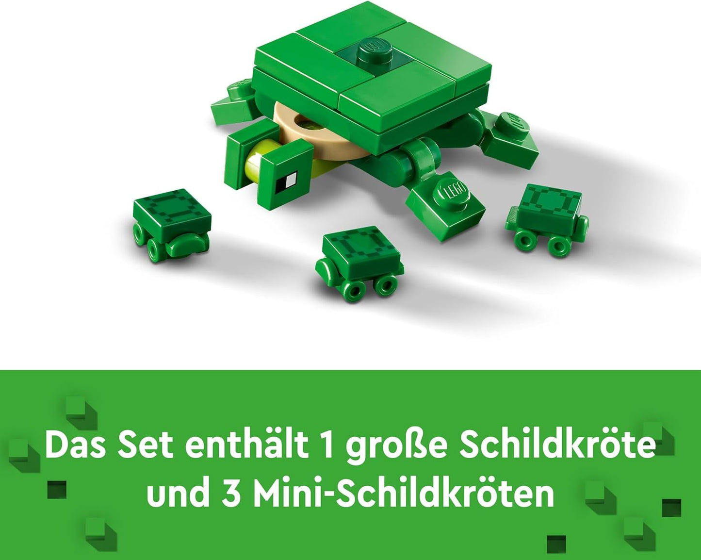 LEGO Minecraft The Turtle Beach House Leksakshus med tillbehör för flickor och pojkar från 8 år, set med djur och karaktärer från videospelet, present till spelare 21254 Byggset Besuche den LEGO-Store