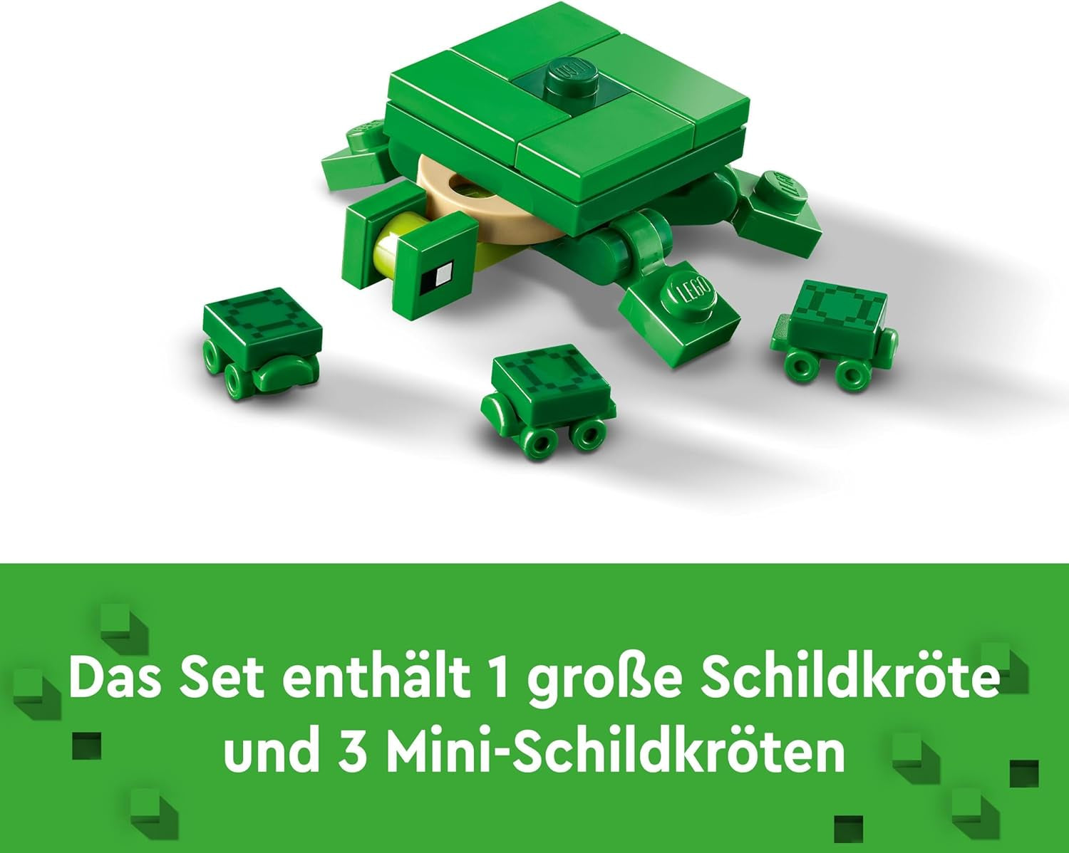LEGO Minecraft The Turtle Beach House Leksakshus med tillbehör för flickor och pojkar från 8 år, set med djur och karaktärer från videospelet, present till spelare 21254 Byggset Besuche den LEGO-Store