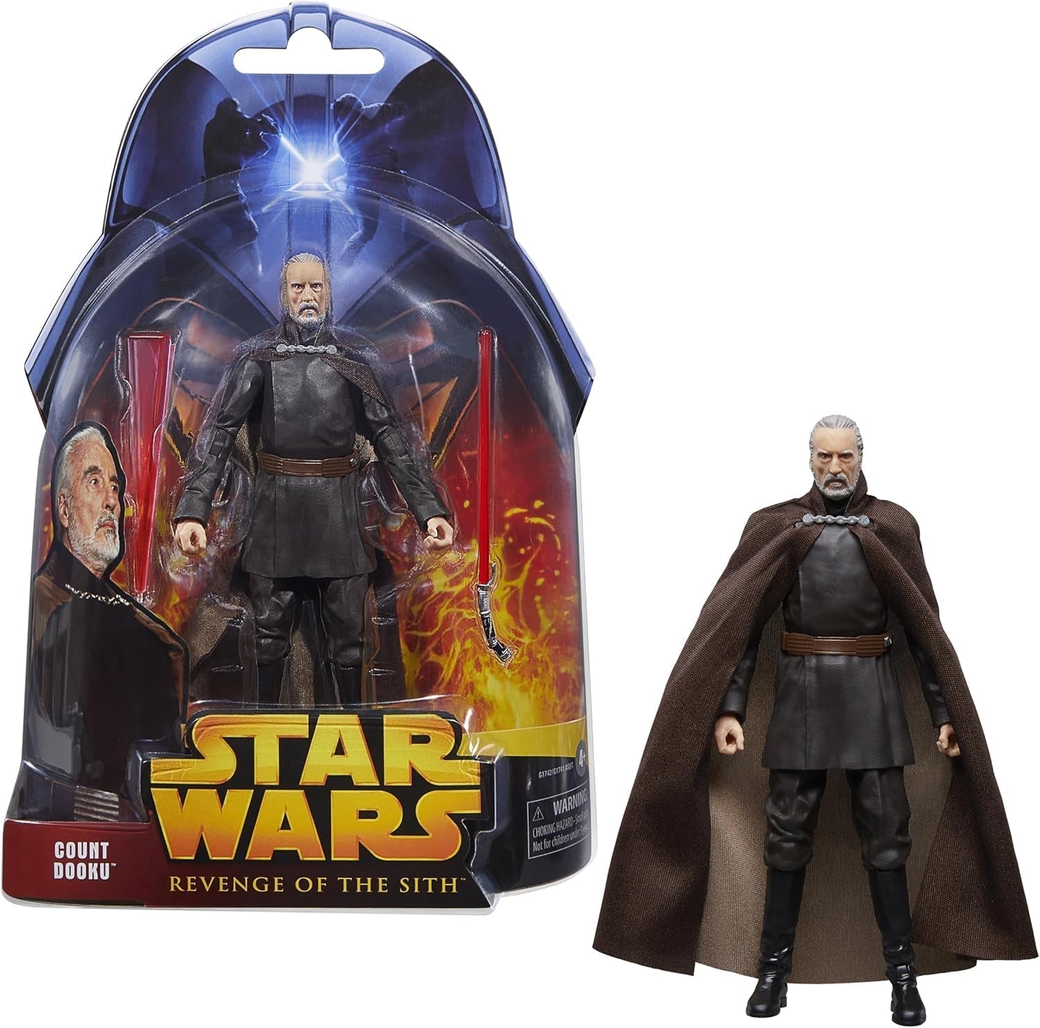 Star Wars The Black Series Count Dooku, Star Wars: Revenge of the Sith 20 Years Collectible Actionfigur (15cm) Actionfigurer Naty Shop