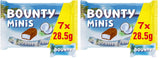 Bounty Minis Choklad Bulk Pack, Fine Coconut Mini Chokladkakor, 227 g, Choklad presentidé, Choklad Bulk Pack