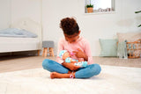 Nyfödd baby liten elefant vinyldocka med matnings- och drickfunktion, flaska och napp, 30 cm, 2 år gamla dockor Naty Shop