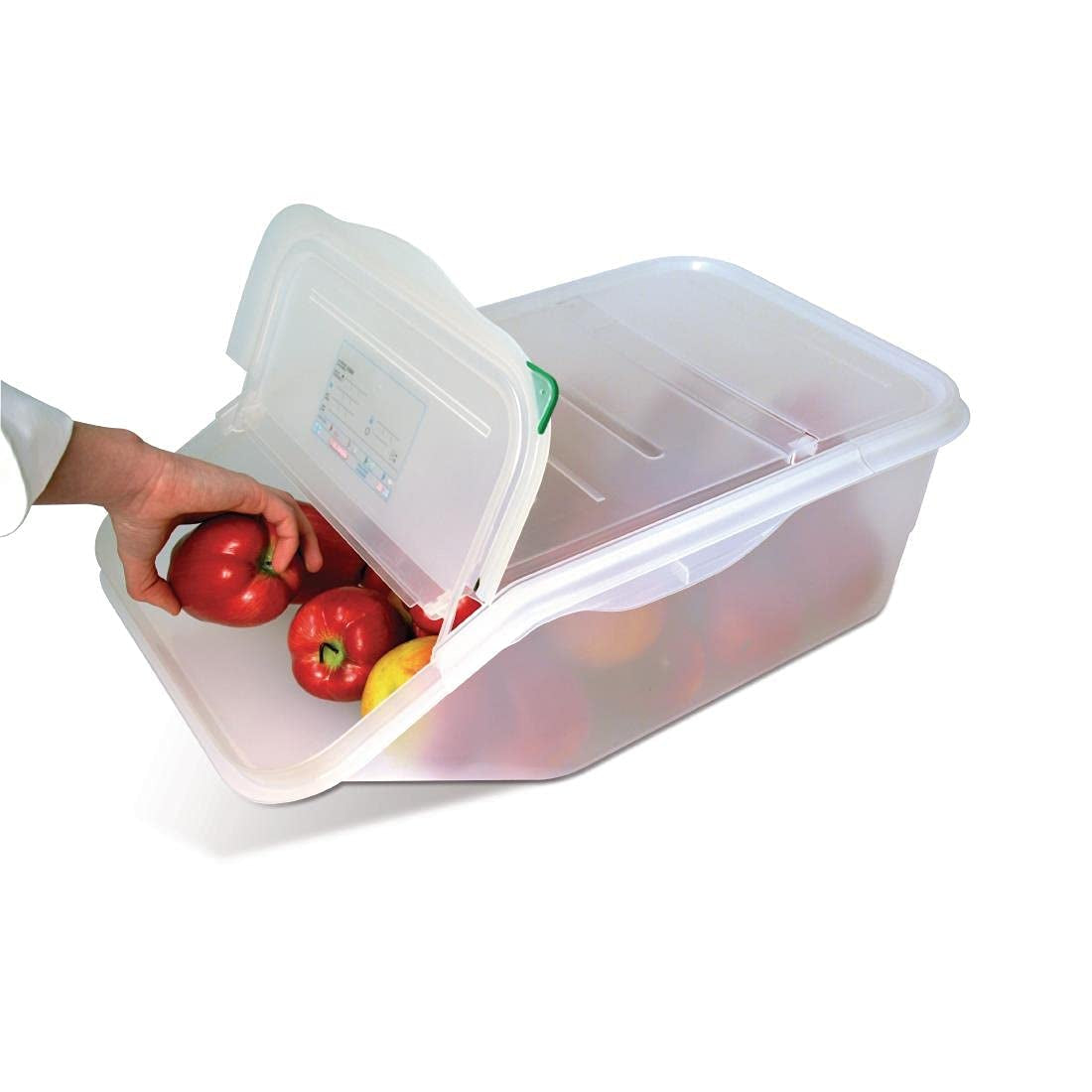 949740 - Tupperware 23L, vit Matförvaringslådor Naty Shop
