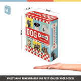 Nostalgic-Art Retro förvaringslåda XL, 4 l, Hundmat - presentidé för hundägare, förvaringslåda för torrfoder, vintagedesign Matförvaringslådor Naty Shop
