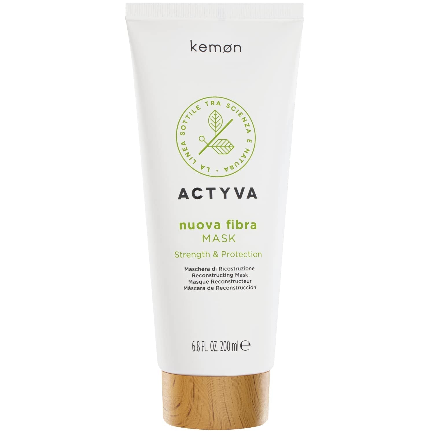 KEMON Actyva Nuova Fibra Mask 200 ml Hårmask Naty Shop Standardtitel