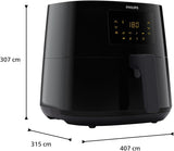 Philips 3000Er Airfryer XL - Rapid Air-teknik, stekning med upp till 90 % mindre fett, kapacitet 1,2 kg, 6,2 liter, pekskärm Vitvaror Naty Shop