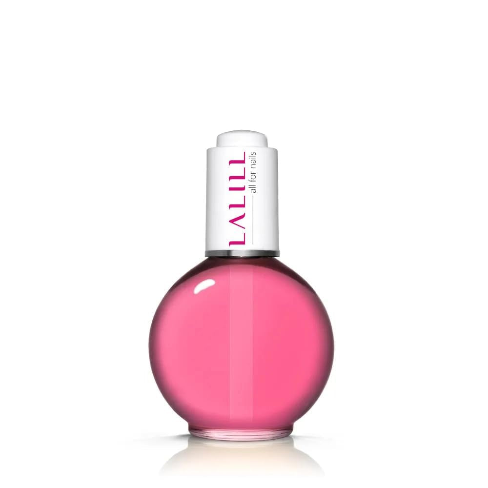 LALILL Nagelbandsolja 75Ml - Himbeere Nagelpflegeöl - Nagelöl Pflege Für Nägel Nagelhaut - SPA Maniküre Nageldesign Hände - Vegansk - Med pipett