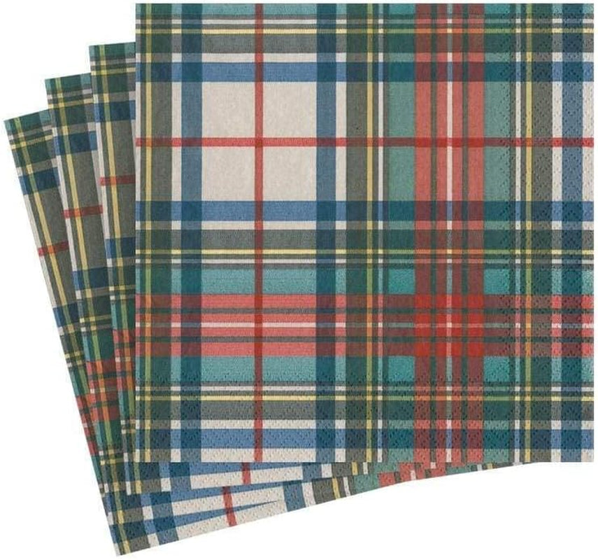 Klänning Stewart Tartan Cocktail Pappersservetter 20 per förpackning