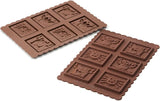 Silikomart 22.172.77.0165 CKC, 12 chokladmonster på kex Kitchen Naty Shop