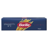 Barilla Pasta Klassische Spaghetti n.5 av högkvalitativ Hartweizen immer al dente, (1 x 500 g), smaklös