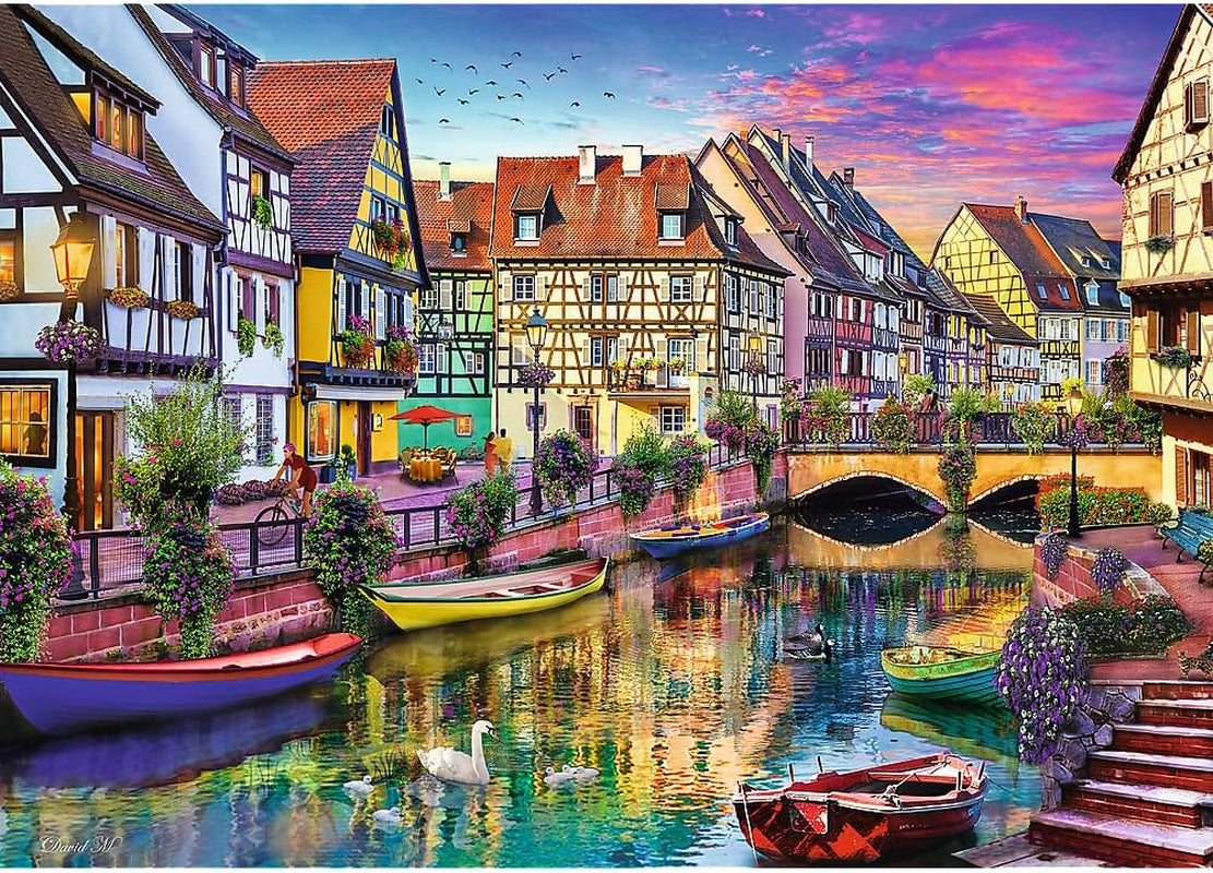 Trefl 27118 Pussel, Colmar, Frankrike, 2000 bitar, För barn över 12 år Puzzle Naty Shop
