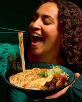 LEE KUM KEE Ramen Nudlar - Asiatisk ramen med en delikat och fin konsistens, klassikern för ramensoppor och wokrätter, halvtorra nudlar, två portioner per förpackning, 6 x 180g multipack