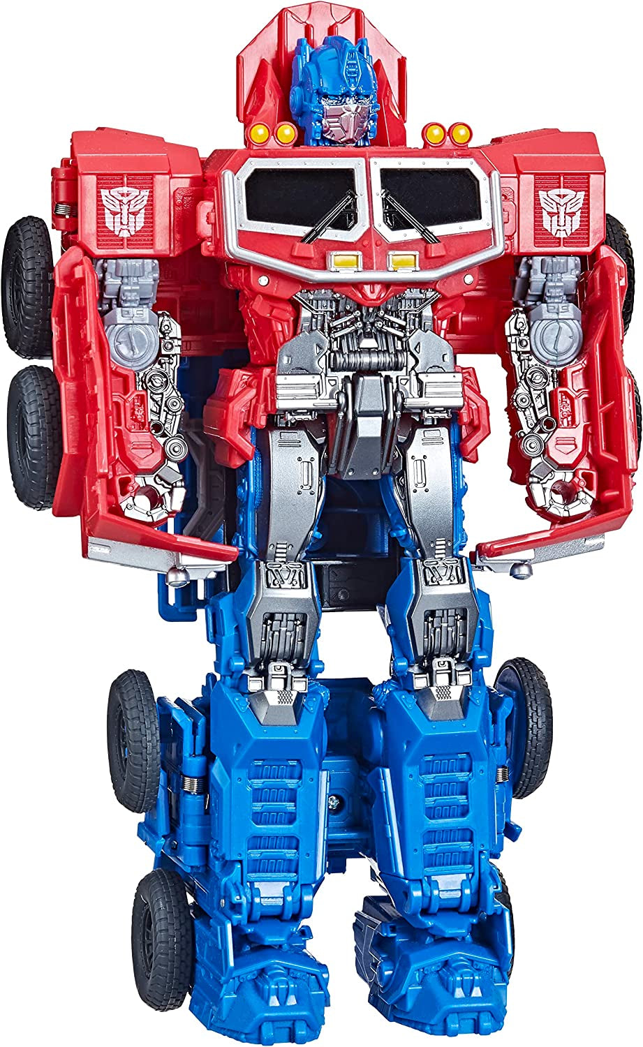 Transformers leksaker för filmen Rise of the Beasts, Smash Changer Optimus Prime figur på 6, 22,5 cm Actionfigurer Naty Shop Optimus Prime