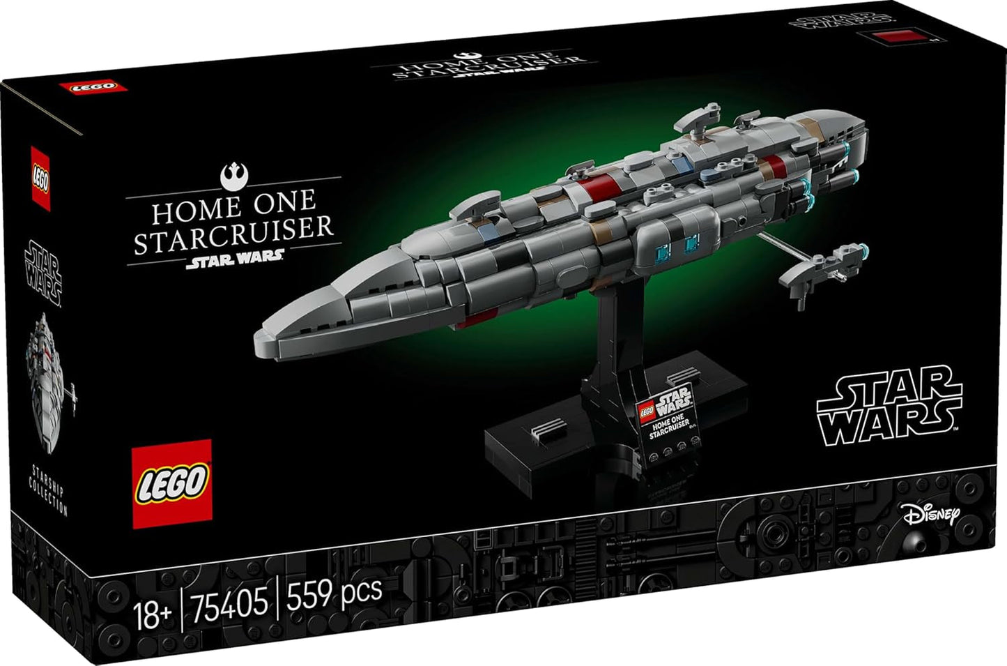 LEGO Star Wars 75405 Home One Starcruiser från Return of the Jedi - Starship-modell - Fantasy- och samlingsset att bygga och visa - Present till vuxna och tonårsfans Byggset Besuche den LEGO-Store