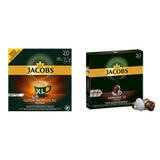 Jacobs Kaffeekapseln Guten Morgen XL Intense - 10er Pack (10 x 20 Getränke) & Kaffeekapseln Espresso Intenso, Intensität 10 av 12, 200 Nespresso®* kompatibel Kapseln, 10 x 20 Getränke