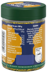 Fuchs Spices Gourmet Selection Mellanöstern/Afrika - Couscous och Bulgur Spice Mix Påfyllningsbar kryddmix för kryddning Bulgurrätter Vegansk 55g