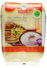 Aroy-D doftande ris, 100 % långkornigt ris, 1 paket (1 x 2 kg)