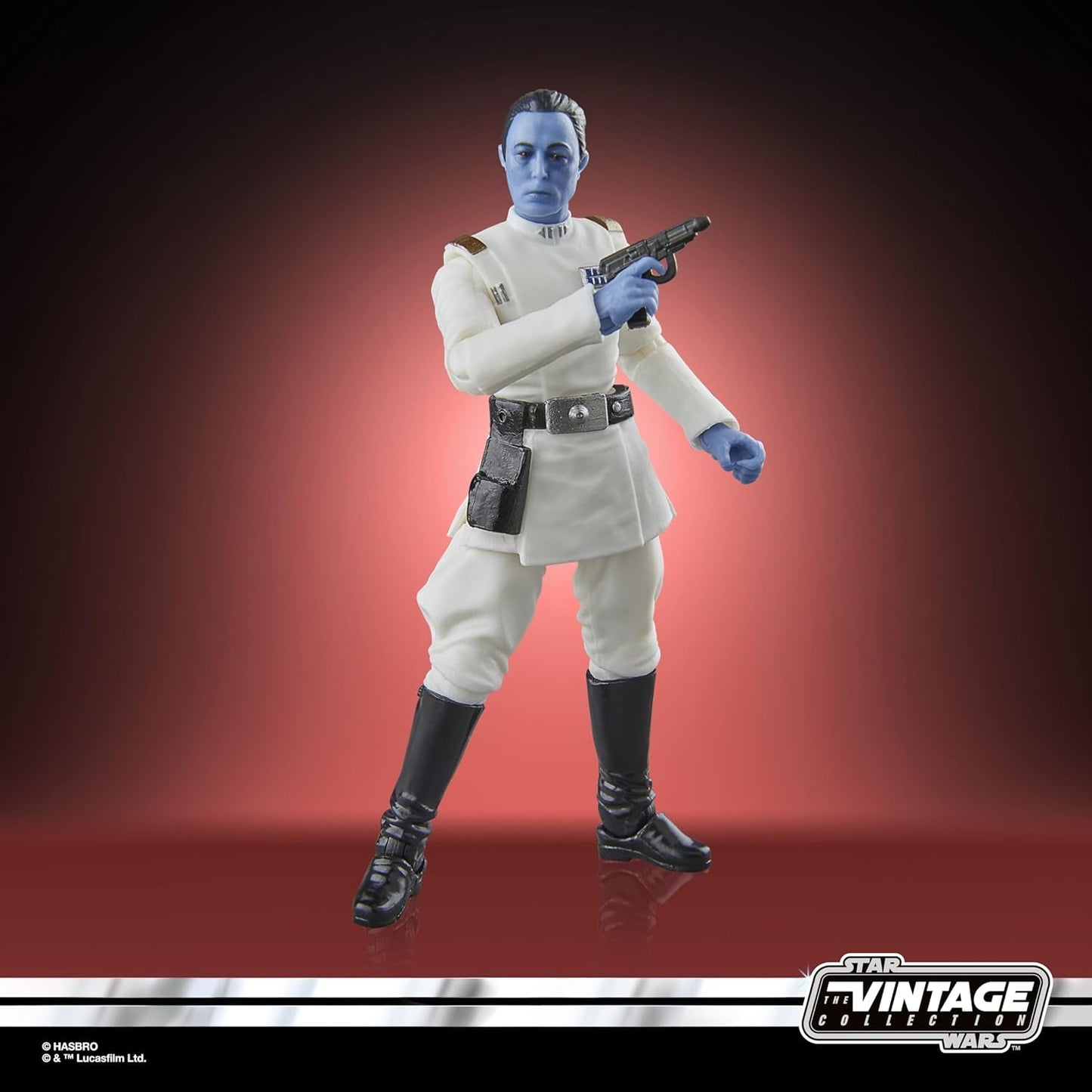 Star Wars Grand Admiral Thrawn Vintage Collection Star Wars: Ahsoka Collectible Actionfigur (9,5 cm skala) Actionfigurer Naty Shop