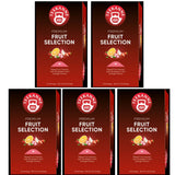 Teekanne Premium Fruit Selection, förpackning om 5 (5 x 20 tepåsar), 5 x 60 g