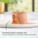 Gourmet Nature's Creations Hjärtasås Mousse Våtmat för katter, rik på kyckling, förpackning om 12 (12 x 85 g)