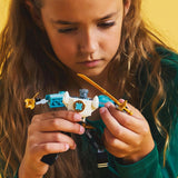 LEGO NINJAGO Zanes Action Mech - Ninja leksak med 3 minifigurer för rollspel - Litet set att bygga och leka för barn - Presentidé för pojkar och flickor från 6 år 71827 Byggset Besuche den LEGO-Store