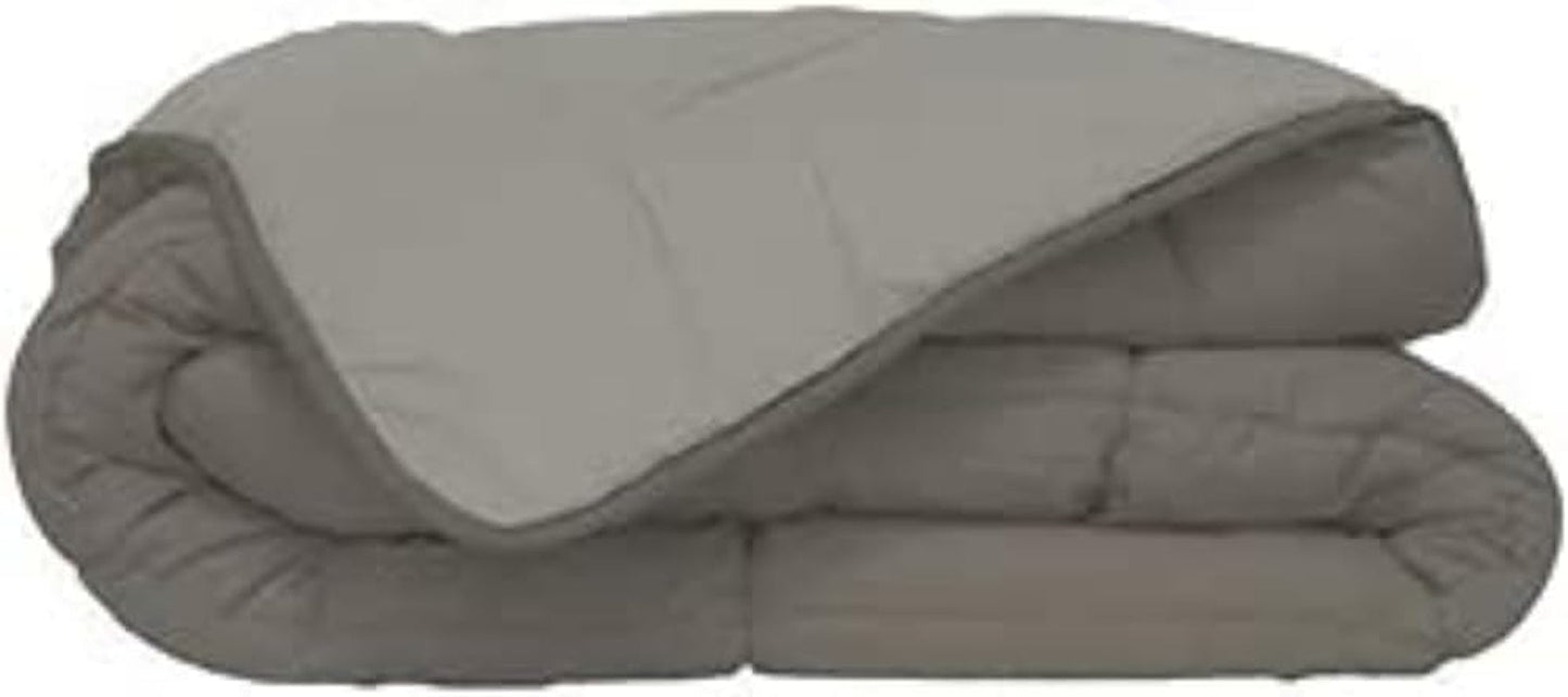Couette CALGARY Choklad/Corail 140 Täcken och täcken Naty Shop 260X240X1 cm