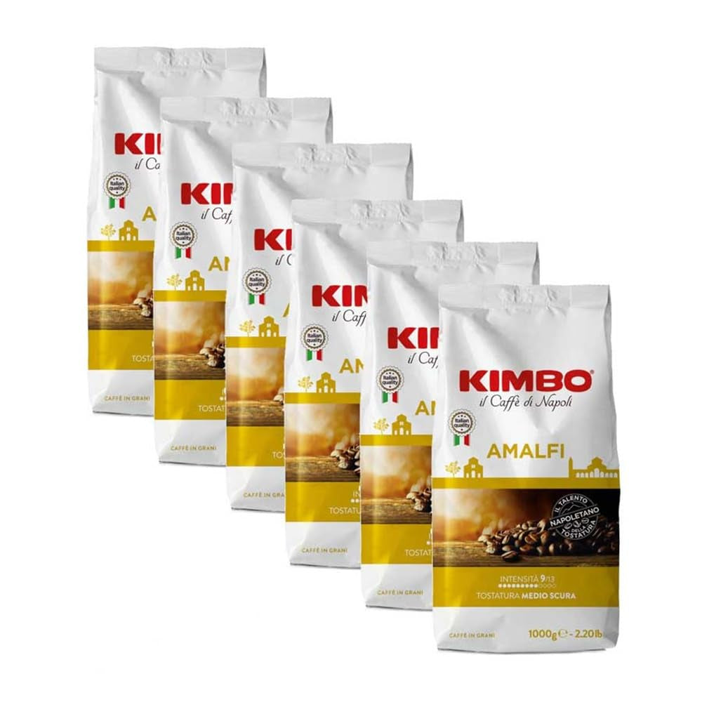 Amalfi kaffebönor, 1 kg, 6 st