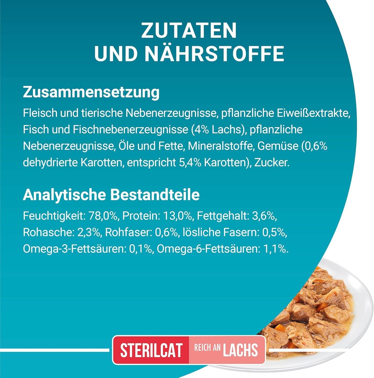 PURINA ONE STERILCAT våt kattmat, möra bitar i sås för steriliserade katter, med lax, förpackning om 26 (26 x 85g)