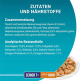 PURINA ONE Senior 7+ blötmat för katter, möra bitar i kycklingsås, förpackning om 26 (26 x 85g)