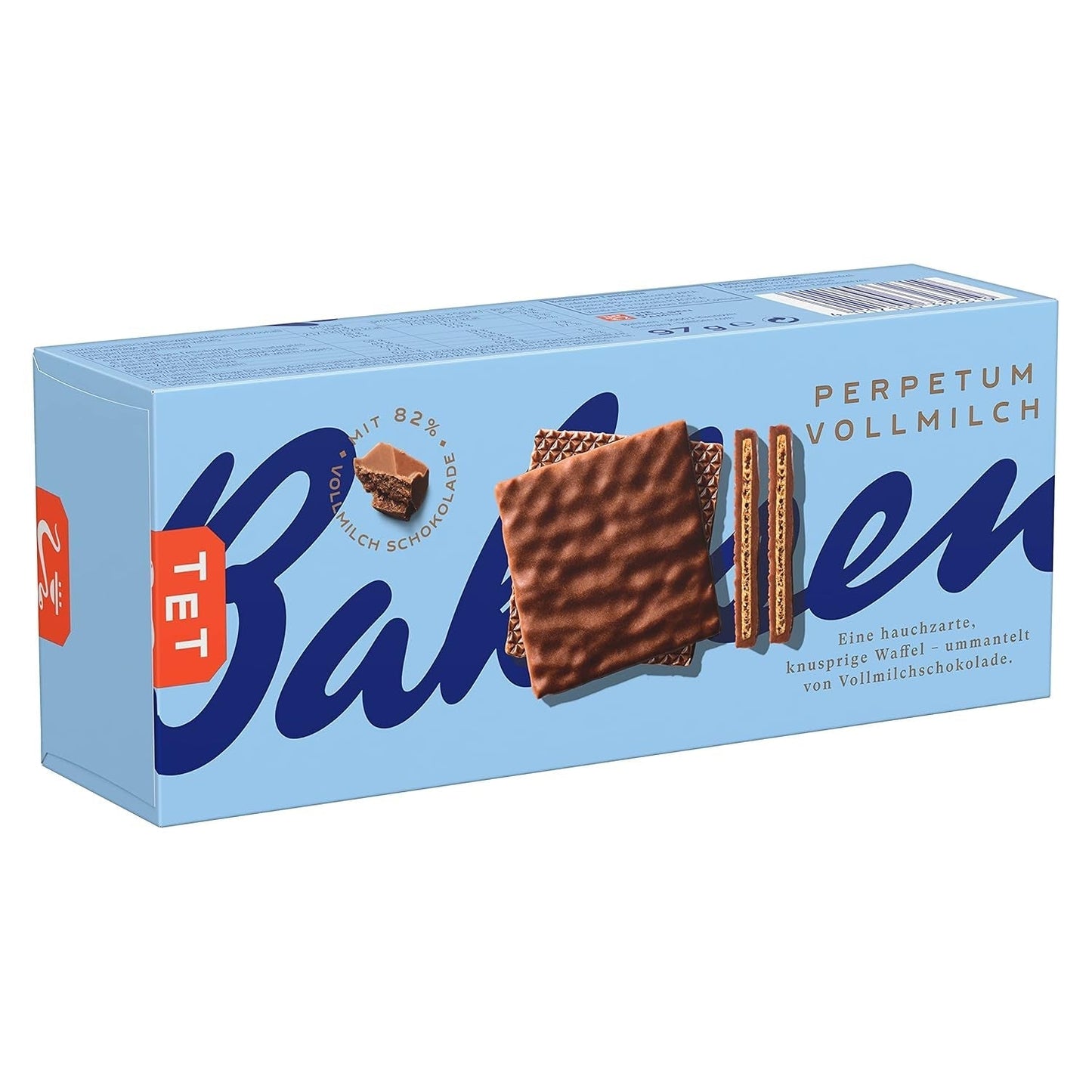 Bahlsen Perpetuum Mjölkchokladrån (1 x 97 g) (förpackning med 10)