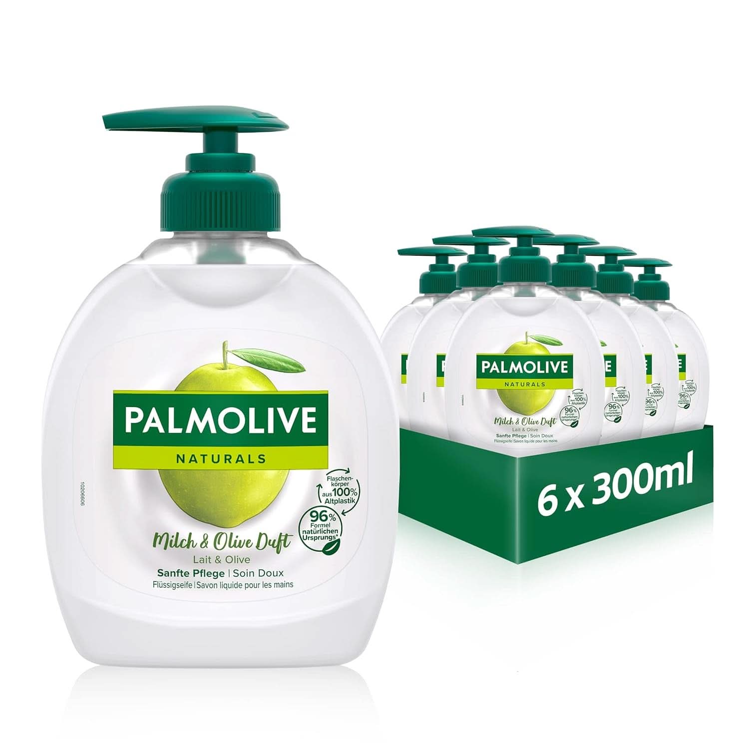 Palmolive Flytande handtvål, set 6 x 300 ml Naty Shop Standardtitel