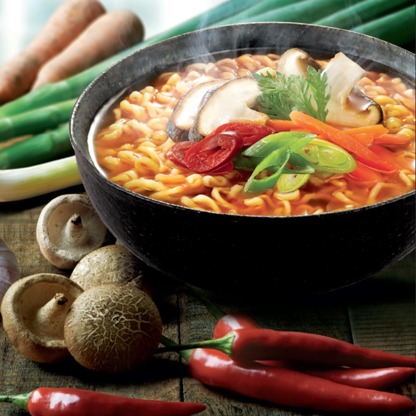 NONGSHIM - Instant Kimchi Nudelsoppa - (1 x 120 g)
