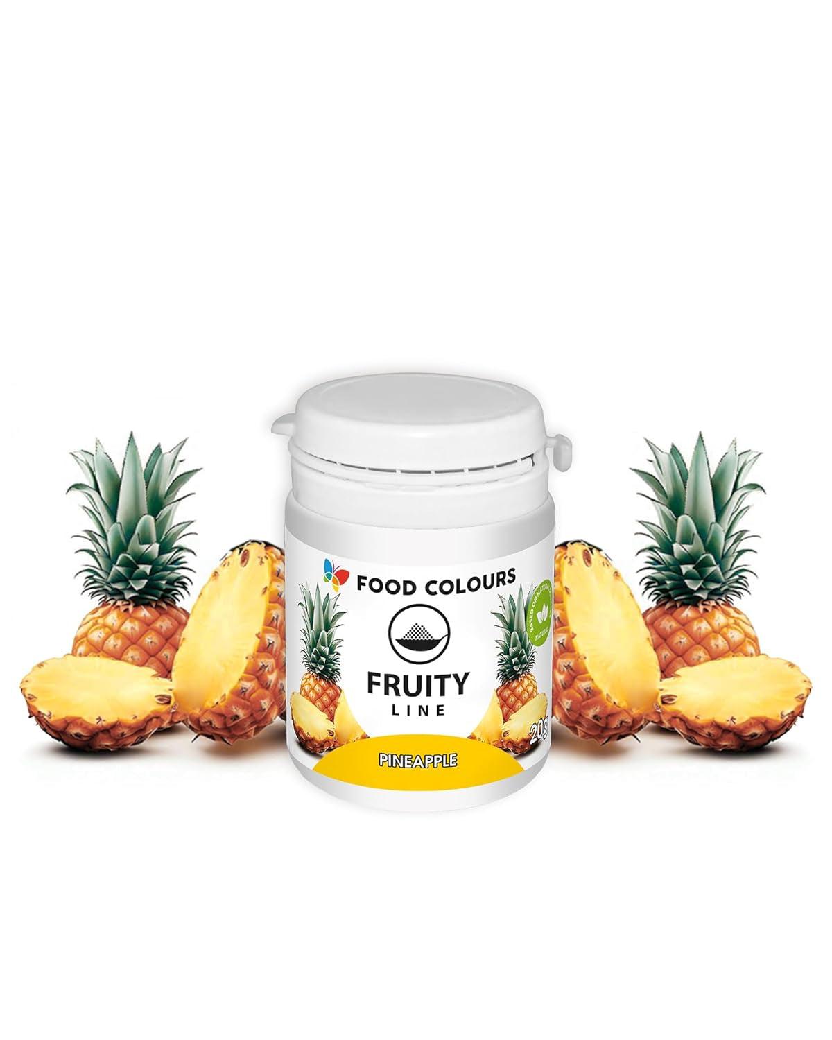 Livsmedelsfärgpulver naturlig färg Fruity Line BLUEBERRY 20G naturligt färgpulver för krämer glasyr svampdeg i pulverform matfärg för drycker gelé