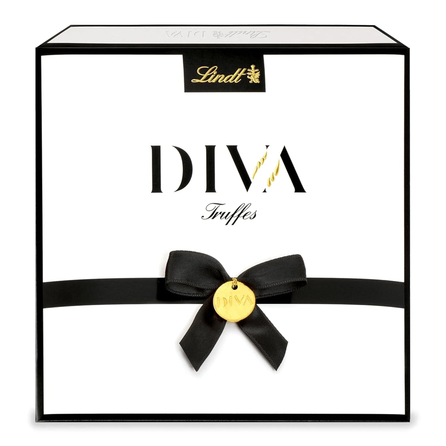 Lindt Chocolate - Halsband Praline DIVA | 182 g | Ask med 16 praliner i 4 läckra sortiment | Gåva av choklad | Choklad present