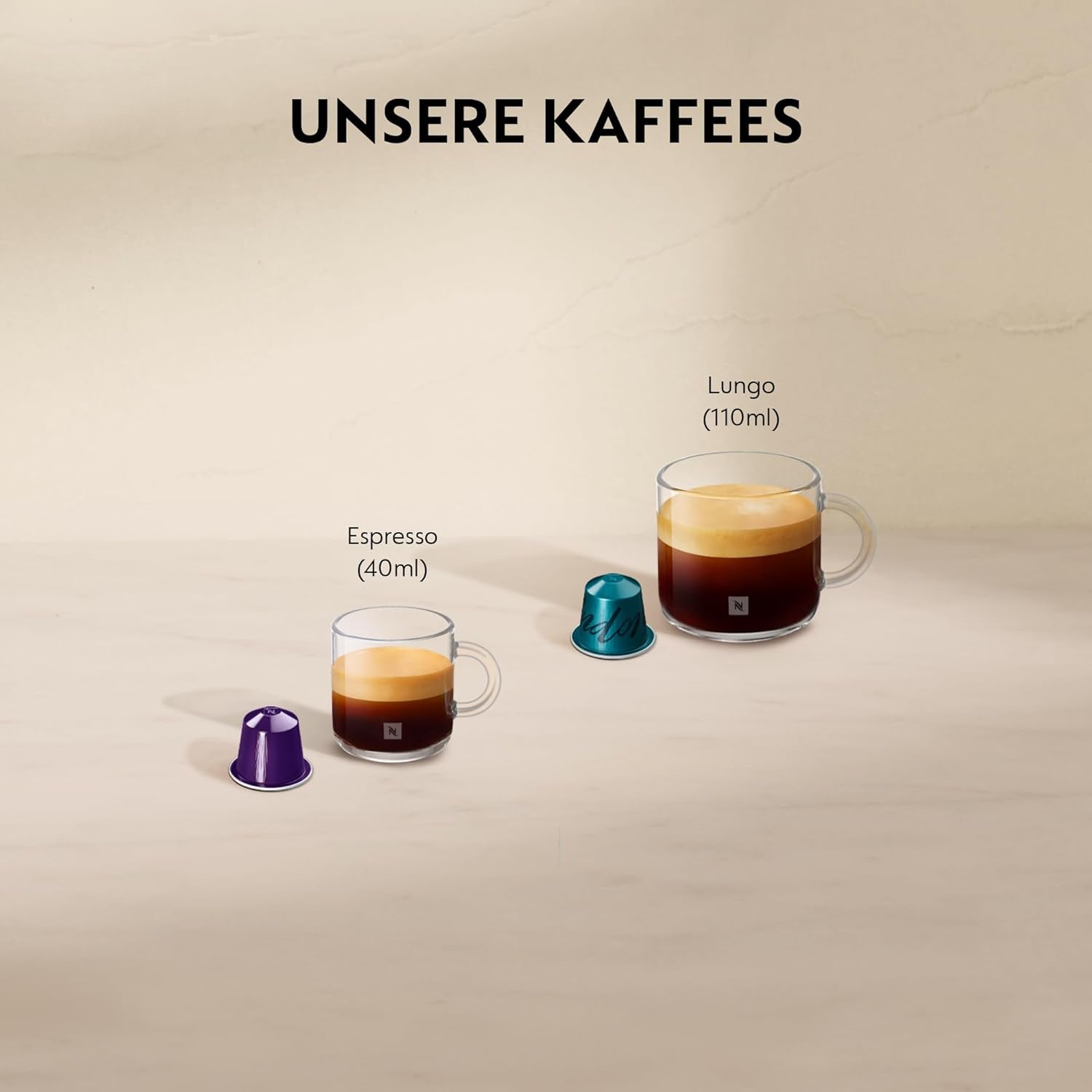 Espressomaskin med Nespresso De'Longhi Essenza Mini-kapslar, svart | Pumptryck 19 bar | Vattentank 0,6 l | För espresso och lungo | Liten espressomaskin – Fantastiska kaffestunder | EN85.B